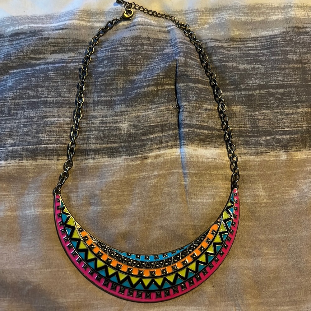 H&M Colorful statement necklace